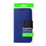 REIKO HTC DESIRE 520 3-IN-1 WALLET CASE IN NAVY