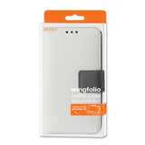 REIKO HTC DESIRE 816 3-IN-1 WALLET CASE IN WHITE