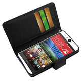 REIKO HTC DESIRE EYE 3-IN-1 WALLET CASE IN NAVY
