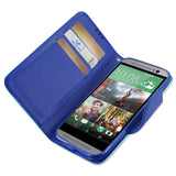 REIKO HTC ONE M8 3-IN-1 WALLET CASE IN GREEN