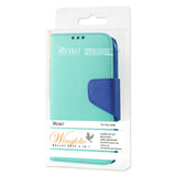REIKO HTC ONE M8 3-IN-1 WALLET CASE IN GREEN