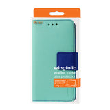REIKO HTC ONE A9 3-IN-1 WALLET CASE IN GREEN