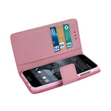 REIKO HTC ONE A9 3-IN-1 WALLET CASE IN HOT PINK