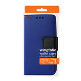 REIKO HTC ONE A9 3-IN-1 WALLET CASE IN NAVY