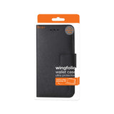 REIKO IPHONE 7 PLUS 3-IN-1 WALLET CASE IN BLACK