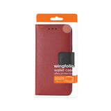 REIKO IPHONE 7 PLUS 3-IN-1 WALLET CASE IN RED