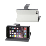 REIKO IPHONE 6 3-IN-1 WALLET CASE IN WHITE