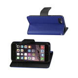 REIKO IPHONE 7 3-IN-1 WALLET CASE IN NAVY