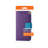 REIKO IPHONE 7 3-IN-1 WALLET CASE IN PURPLE