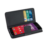 REIKO KYOCERA HYDRO WAVE 3-IN-1 WALLET CASE IN BLACK