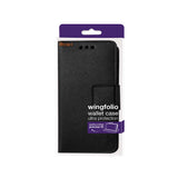 REIKO KYOCERA HYDRO WAVE 3-IN-1 WALLET CASE IN BLACK