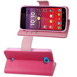 REIKO KYOCERA HYDRO WAVE 3-IN-1 WALLET CASE IN HOT PINK