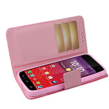 REIKO KYOCERA HYDRO WAVE 3-IN-1 WALLET CASE IN HOT PINK