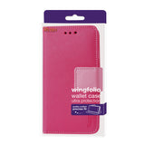 REIKO KYOCERA HYDRO WAVE 3-IN-1 WALLET CASE IN HOT PINK