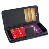 REIKO KYOCERA HYDRO WAVE 3-IN-1 WALLET CASE IN NAVY
