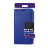 REIKO KYOCERA HYDRO WAVE 3-IN-1 WALLET CASE IN NAVY