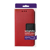 REIKO KYOCERA HYDRO WAVE 3-IN-1 WALLET CASE IN RED