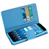 REIKO KYOCERA HYDRO VIEW 3-IN-1 WALLET CASE IN PURPLE