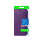 REIKO KYOCERA HYDRO VIEW 3-IN-1 WALLET CASE IN PURPLE