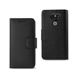 REIKO LG G5 3-IN-1 WALLET CASE IN BLACK