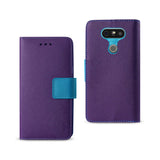 REIKO LG G5 3-IN-1 WALLET CASE IN PURPLE