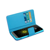 REIKO LG G5 3-IN-1 WALLET CASE IN PURPLE