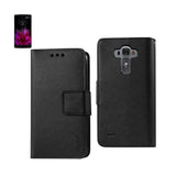 REIKO LG G FLEX 2 3-IN-1 WALLET CASE IN BLACK