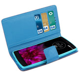 REIKO LG G FLEX 2 3-IN-1 WALLET CASE IN PURPLE