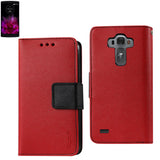 REIKO LG G FLEX 2 3-IN-1 WALLET CASE IN RED