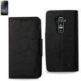 REIKO LG G FLEX 3-IN-1 WALLET CASE IN BLACK