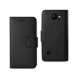 REIKO LG K3 3-IN-1 WALLET CASE IN BLACK