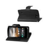 REIKO LG K3 3-IN-1 WALLET CASE IN BLACK