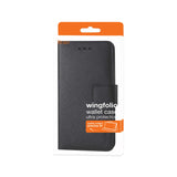 REIKO LG K3 3-IN-1 WALLET CASE IN BLACK