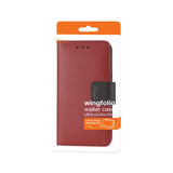 REIKO LG K3 3-IN-1 WALLET CASE IN RED