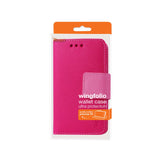 REIKO LG OPTIMUS FUEL 3-IN-1 WALLET CASE IN HOT PINK