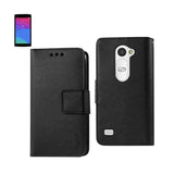 REIKO LG LEON 3-IN-1 WALLET CASE IN BLACK