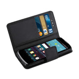 REIKO LG SPREE 3-IN-1 WALLET CASE IN BLACK