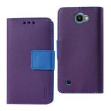 REIKO LG SPREE 3-IN-1 WALLET CASE IN PURPLE