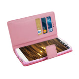 REIKO LG V10 3-IN-1 WALLET CASE IN HOT PINK