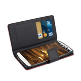 REIKO LG V10 3-IN-1 WALLET CASE IN RED