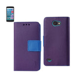 REIKO LG LANCET 3-IN-1 WALLET CASE IN NAVY