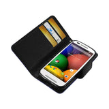 REIKO MOTOROLA MOTO E 3-IN-1 WALLET CASE IN NAVY