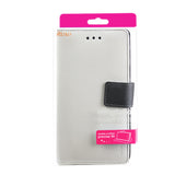 REIKO MOTOROLA NEXUS 6 3-IN-1 WALLET CASE IN WHITE