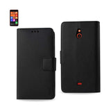 REIKO NOKIA LUMIA 1320 3-IN-1 WALLET CASE IN BLACK