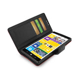 REIKO NOKIA LUMIA 1520 3-IN-1 WALLET CASE IN RED