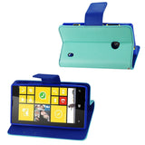 REIKO NOKIA LUMIA 520 3-IN-1 WALLET CASE IN GREEN
