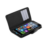 REIKO NOKIA LUMIA 640 3-IN-1 WALLET CASE IN BLACK