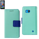 REIKO NOKIA LUMIA 640 3-IN-1 WALLET CASE IN GREEN