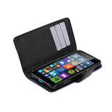 REIKO NOKIA LUMIA 640 3-IN-1 WALLET CASE IN NAVY