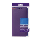 REIKO NOKIA LUMIA 640 3-IN-1 WALLET CASE IN PURPLE